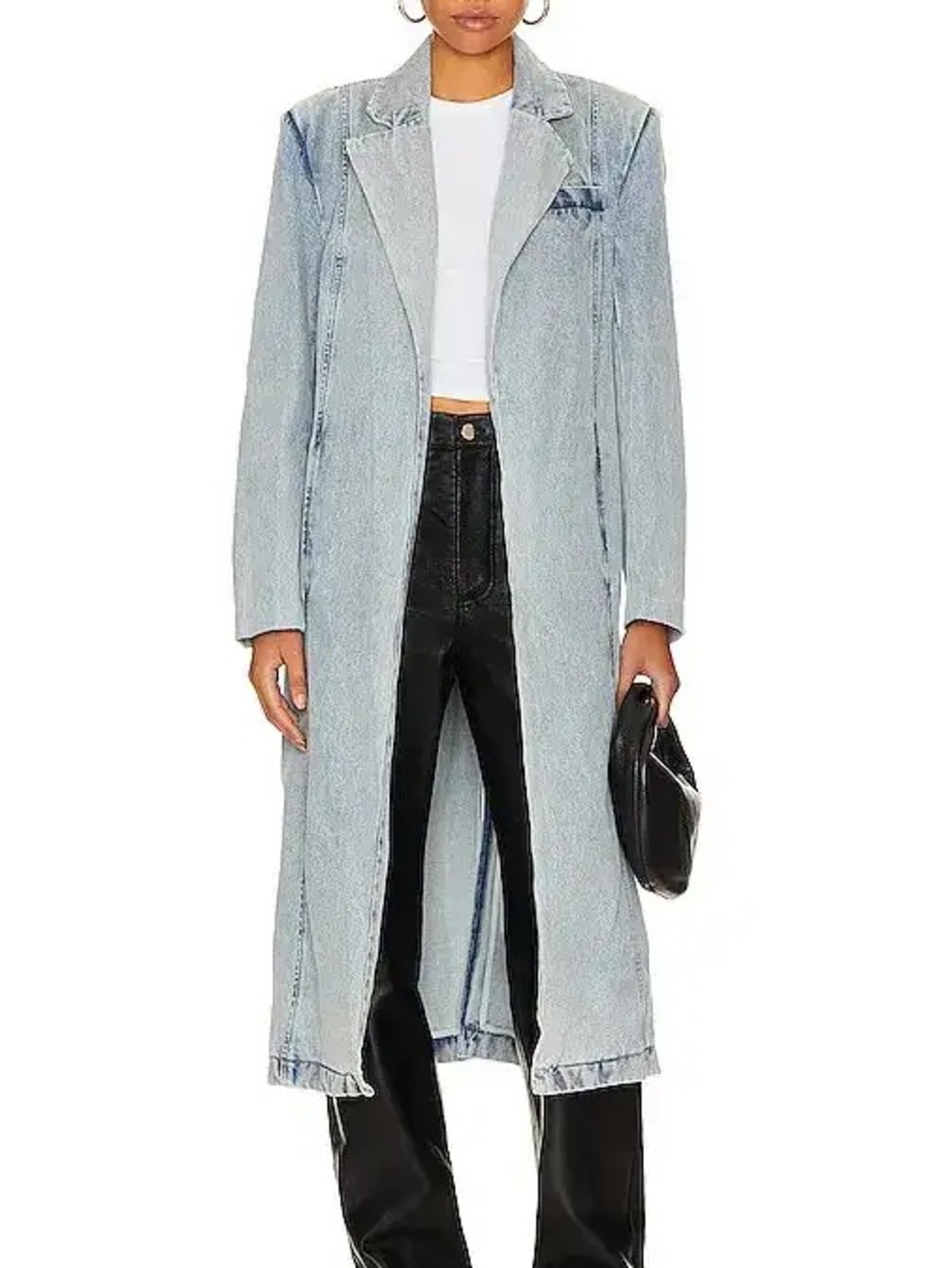By. Dlyn Yolanda Coat Denim Small